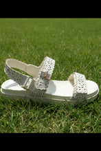 Load image into Gallery viewer, girls 2 strap sandal lasercut

