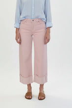 Load image into Gallery viewer, mid rise cuff dad jean
