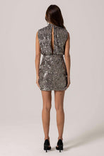 Load image into Gallery viewer, sequin mock neck dress
