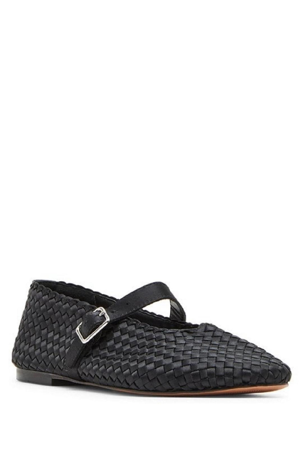 woven satin maryjane