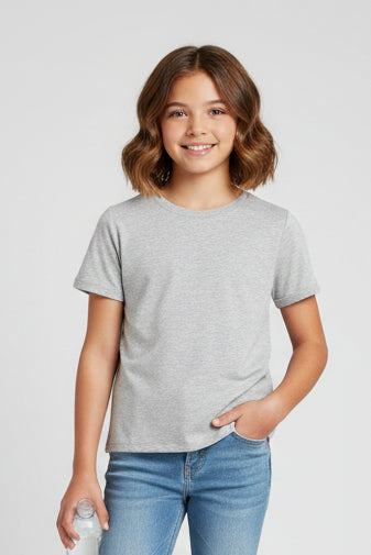 girls modal short sleeve tee