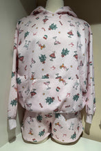 Load image into Gallery viewer, xmas fleece hoodie
