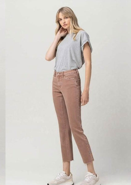 midrise straight jeanS