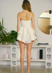 tiered dressy romper