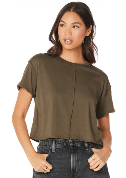 short sleeve boxy tee