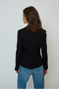 ponte knit dickey jacket