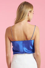 Load image into Gallery viewer, bling strap satin cami
