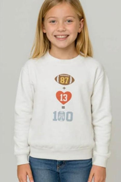 kids 87+13 taylor sweatshirt
