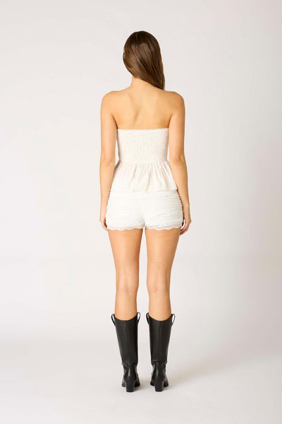 tie smock tube top