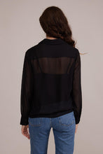 Load image into Gallery viewer, embellished chiffon + cami shirt
