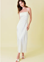 Load image into Gallery viewer, pearl strap cowl slip dress
