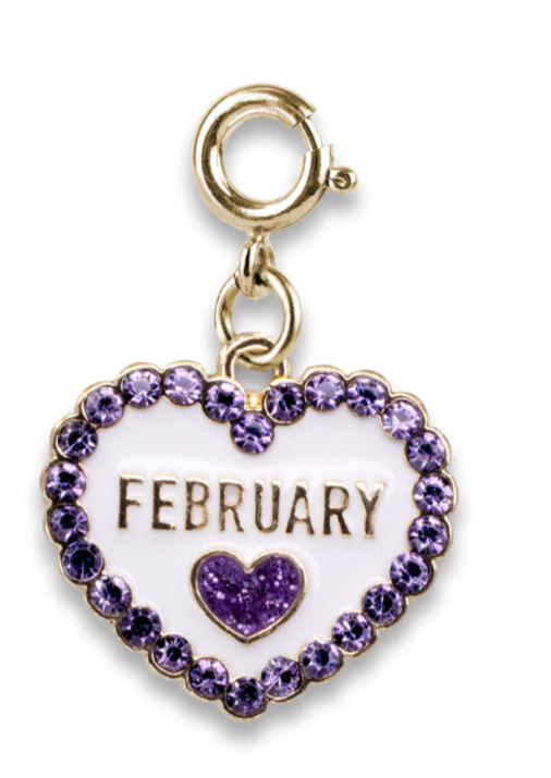 charm birthstone feb