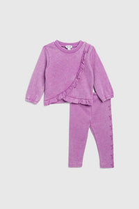girls ruffle star 2 piece tee + legging