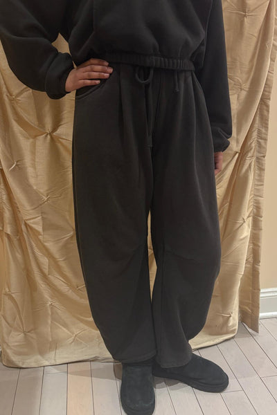 garment dye barrel sweatpant