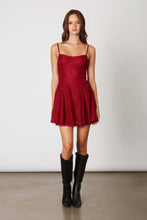 Load image into Gallery viewer, lace cami flare dress
