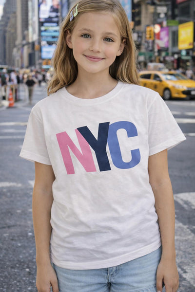 girls NYC tee