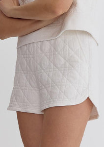 textured shorts