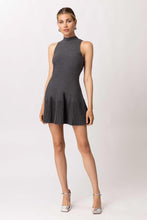 Load image into Gallery viewer, sleeveless mock neck sweater dress
