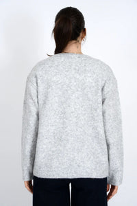 tie crew cardigan