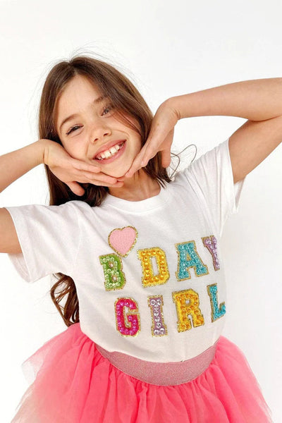 birthday girl gem tee