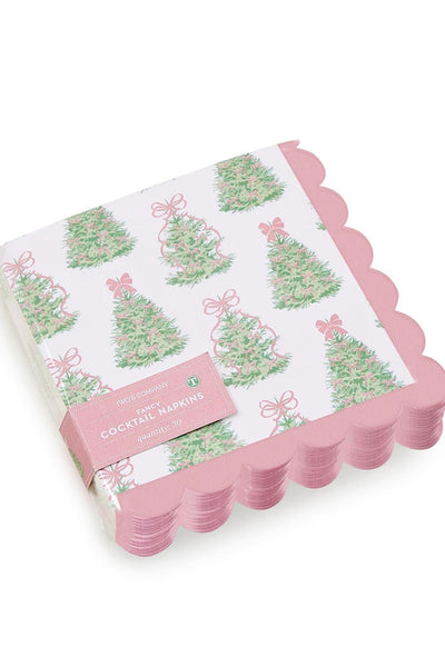 tree bow 30 cocktail napkins