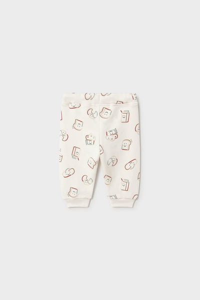 Baby Breakfast Print Jogger