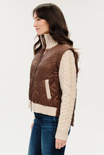 Load image into Gallery viewer, Quilted Knit Sleeve Jacket
