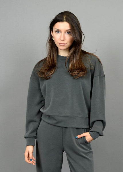 modal long sleeve pullover
