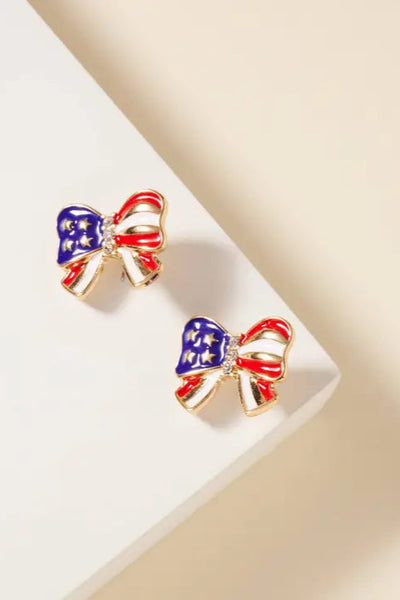 usa bow stud