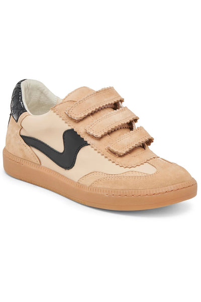 velcro strap suede sneaker