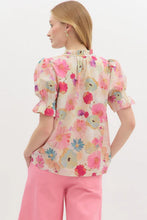 Load image into Gallery viewer, watercolor floral blouse
