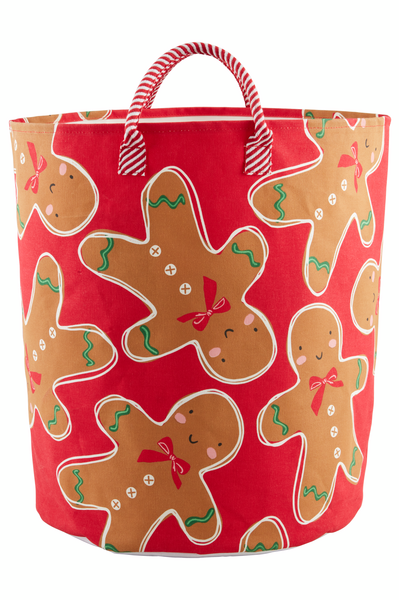 gingerbread oversized tote