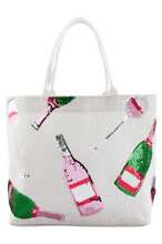 Load image into Gallery viewer, holiday sparkle tote
