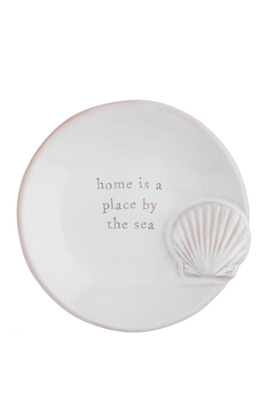 shell tidbit tray