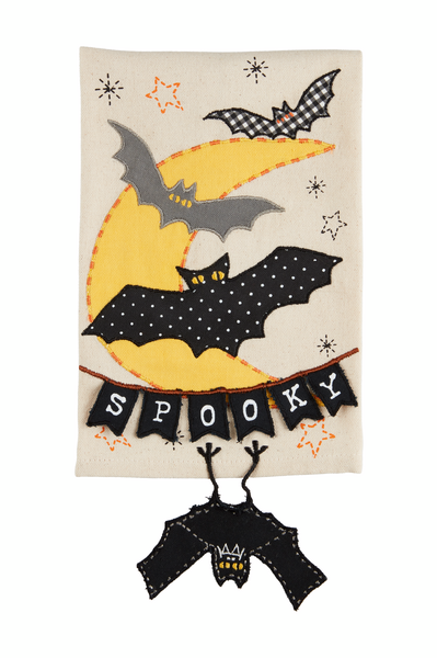halloween dangle leg towel