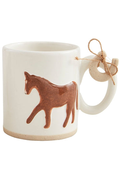 farm horse mug