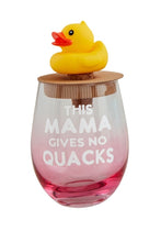 Load image into Gallery viewer, mom wine glass + topper
