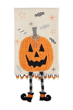 Load image into Gallery viewer, halloween dangle leg towel
