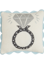 Load image into Gallery viewer, mini wedding felt pillow
