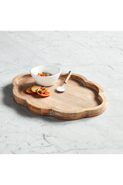 scallop tray+ bowl + spoon
