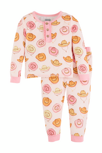 girls cowgirl pj set