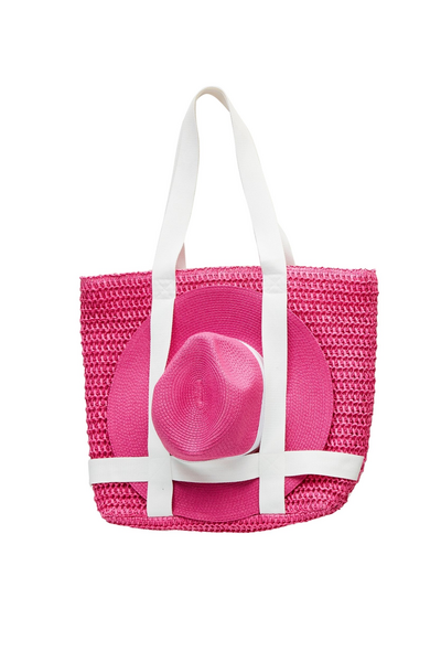 hat and tote set