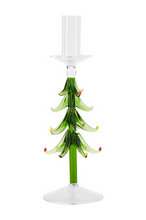 Load image into Gallery viewer, glass tree taper holder-large

