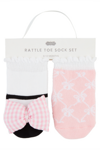baby rattle toe socks