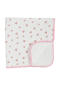 baby girl print blanket