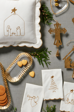 Load image into Gallery viewer, gold edge glass tray small
