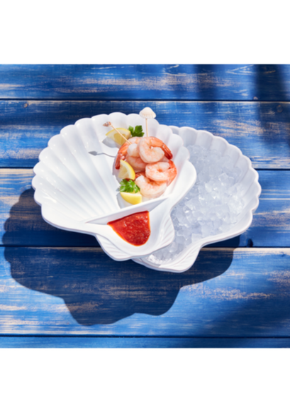 shell chiller + toothpick set