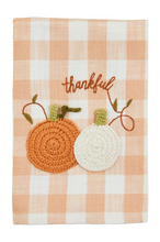 Load image into Gallery viewer, crochet pumpkin towel
