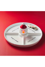 Load image into Gallery viewer, divided snack tray
