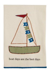 lake applique towels